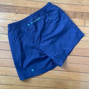 Birddogs blue lined swim shorts, XL
